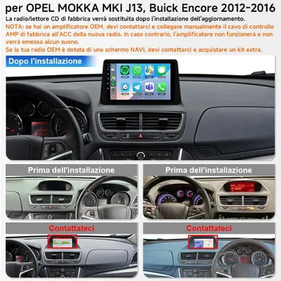 Imagen del producto de Radio para coche Android 15 - Sistema multimedia para automóvil - Sistema de navegación e infoentretenimiento