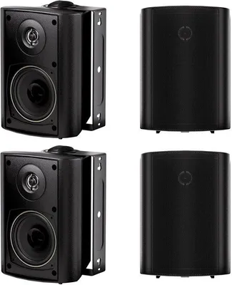Obrázok produktu pre Súprava vonkajších vodotesných Bluetooth reproduktorov Azomor s výkonným stereofónnym zvukom pre záhradu a terasu