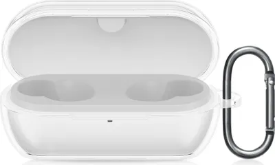 Produktbild von kwmobile Hülle kompatibel mit Sony WF-C710N - TPU Silikon Schutzhülle Case Cover Kopfhörer Transparent