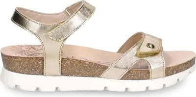 Produktbild von Panama Jack Sulia Shine  Sandalen Plat - Goudkleur - Maat 36
