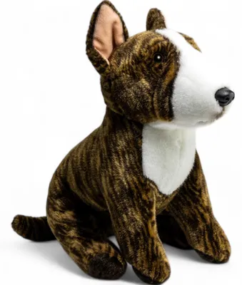 Obrázek produktu pro Carl Dick Pitbull sedící hnědý cca 30cm plyšák, měkká hračka, plyšová hračka 3663