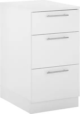 Produktbild von Unterschrank >LAUNDREEZY< in weiß, Holzwerkstoff - 50x93x68cm (BxHxT)
