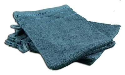Produktbild von Gözze - Waschhandschuh-Set, 4er-Set, Berlin, 100% Baumwolle, 17 x 24 cm - Petrol