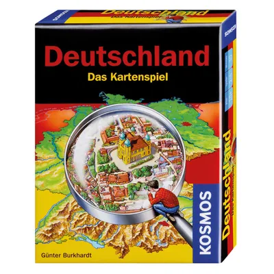 Produktbild von Kosmos Deutschland - Das Kartenspiel, Multi, 10 cm, 12,5 cm, 2,2 cm