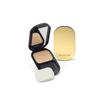 Produktbild von Max Factor Facefinity Compact, Kompaktes Gehäuse, Pulver, Jeder Hauttyp, Feuchtigkeitsspendend, Schutz, Glättend, Mittel, Sand