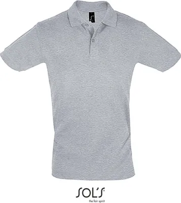 Produktbild von SOLs 11346 | MenŽs Polo Shirt Perfect - Farbe: Grey Melange - Größe: L