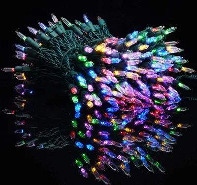 Produktbild von 5M 50LED Lichterkette Bunt 8 Lichtmodi Party Garten Innen Weihnachten Deko