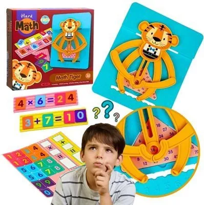 Produktbild von Vzdelávacia podložka tiger na učenie matematiky