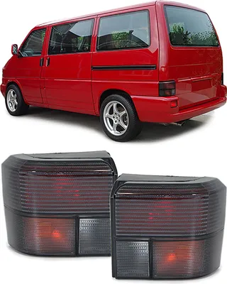 Produktbild von Rückleuchten Schwarz Smoke Paar für VW T4 Bus Transporter Caravelle 90-03