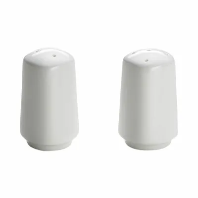 Immagine prodotto di Maxwell & Williams Cashmeree pepe quadrato GB, saliera, pepiera, porcellana, bianco, BC036