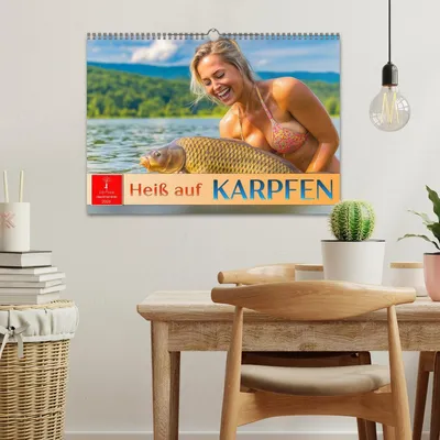 Produktbild von Heiß auf Karpfen (Wandkalender 2026 DIN A3 quer), CALVENDO Monatskalender