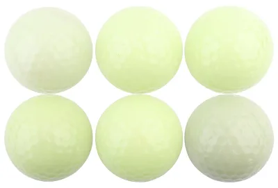 Zdjęcie produktu dla 6 sztuk piłek golfowych na noc – świecące, fluorescencyjne piłki golfowe o długotrwałym, jasnym blasku w ciemności
