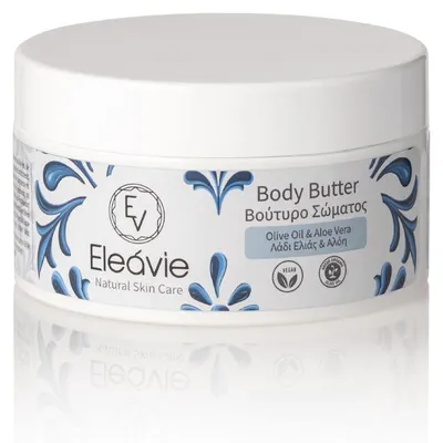 Produktbild von Eleavie Körperbutter mit Bio-Olivenöl & Bio-Aloe Vera 200 ml