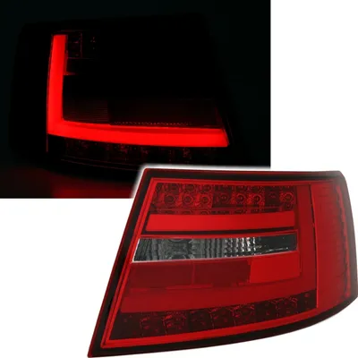Produktbild von EAGLE EYES LED LightBar RÜCKLEUCHTEN SET für AUDI A6 4F in Rot Weiß 04-08 6Pin