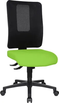 Produktbild von Topstar Bürostuhl Open X (N), OX1000 G050 apfelgrün, schwarz, schwarz Stoff