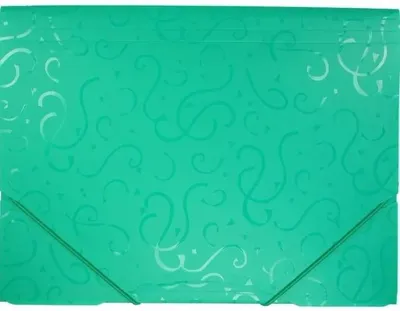 Immagine prodotto di Cartellina A4 con elastico, motivi verdi - Titanum