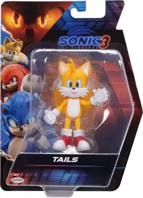 Image de Sonic 3 Movie 12,7 cm Figurines d'action Tails