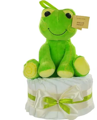 Produktbild von Windeltorte neutral Spieluhr Frosch