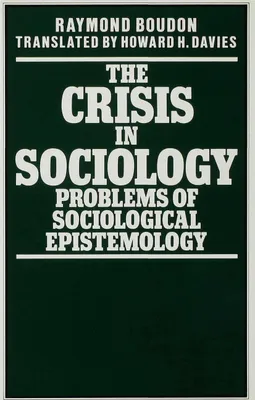 Produktbild von The Crisis in Sociology