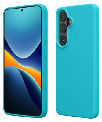 Produktbild von kwmobile Handyhülle für Samsung Galaxy S26 Plus Hülle - Case Silikon - Kabelloses Laden - Schutzhülle Cover in Cool Glacier