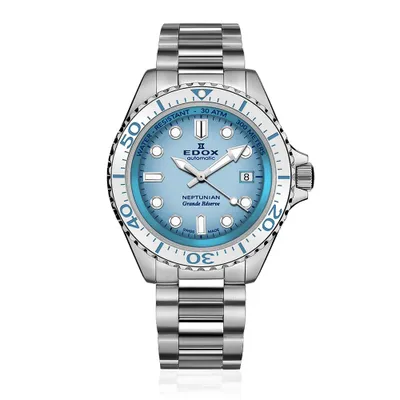 Produktbild von Edox - 80801 3BBUM BUCDN - Armbanduhr - Herren - Automatik - Neptunian Grande Reserve