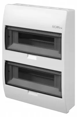 Image de Tableau électrique Elektro-Plast 400 V IP40 63 A 2X12 2405-01