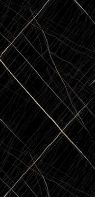 Produktbild von PVC Wandpaneel Duschrückwand Sahara-Black in Marmor-Optik Hochglanz - 122x244cm