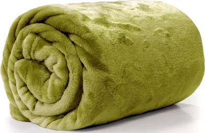 Imagen del producto de Manta ligera Enzo, color verde claro