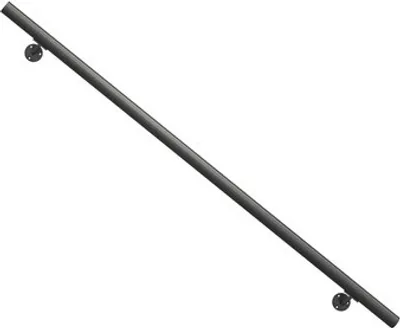 Produktbild von Pertura Melia Handlaufset Aluminium anthrazit L:1500 mm Ø 40 mm