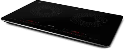 Obrázok produktu pre SENCOR SCP 4501BK Indukčný varič, UltraFlat, 3 400 W, 10 prednastavených úrovní ohrevu v rozsahu 200 - 2 000 W a 200 - 1 400 W, časovač na odložené vypnutie až do 180 min.