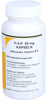 Immagine prodotto di P5P 50 mg di B6 attivata, 90 capsule