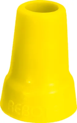 Produktbild von Fußkapseln für Unterarngehstützen gelb