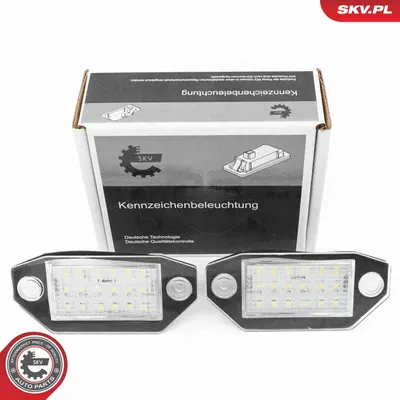 Obrázok produktu pre oświetlenie LED tablicy rejestracyjne FORD Mondeo III, 1341810, komplet