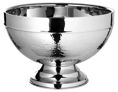 Produktbild von FINK Punchbowl NASSAU - Bowleschüssel aus Edelstahl, doppelwandig, silberfarben, Ø 32 cm, H 21,5 cm, Partyzubehör