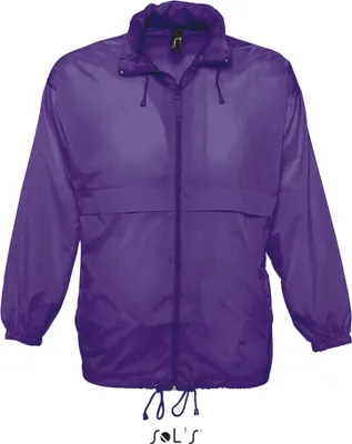 Produktbild von SOLs 32000 | Windbreaker Surf - Farbe: Dark Purple - Größe: L