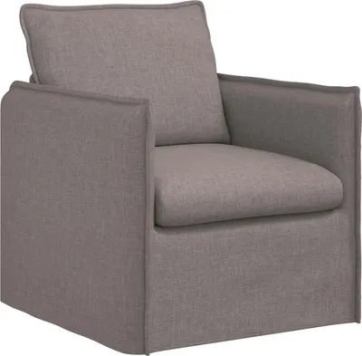 Zdjęcie produktu dla Sofa vidaXL w kolorze taupe, 75 x 82 x 85 cm, materiałowa