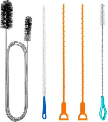 Produktbild von Flexibele Vijfdelige Reinigingsborstel-Set für Küche und Dusche