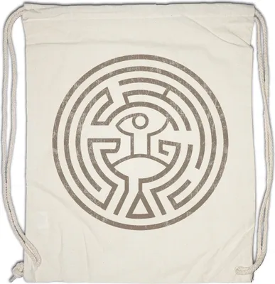 Produktbild von Urban Backwoods Maze, Turnbeutel, Farbe: Beige