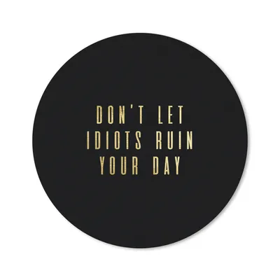 Produktbild von MuchoWow® Mauspad Mousepad Zitate - Tag - Gold - Briefe 20x20 cm - Mousepads - Maus Mat - Pad - Mausunterlage - Schreibtischmatte