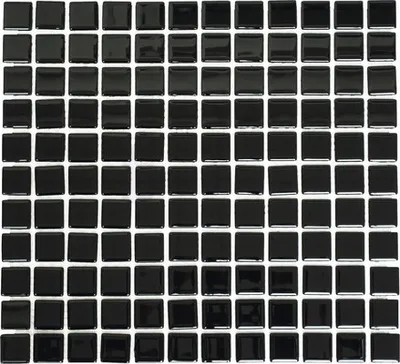 Produktbild von Glasmosaik CM 4050 schwarz 30,2x32,7 cm