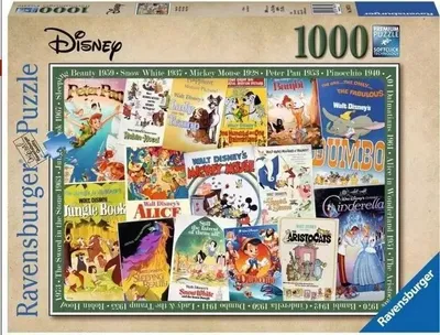 Image de Disney Vintage Movie Poster Ravensburger 12000689