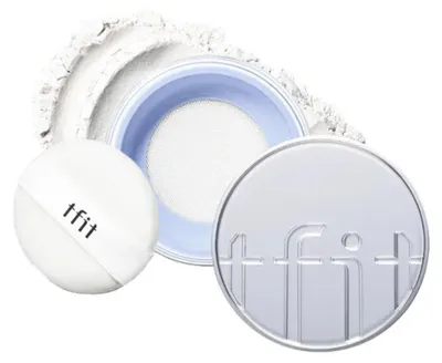 Produktbild von TFIT – Transparentes Fixierpuder 01 Weiß, 5 g – Transparentes Fixierpuder mit mattem Finish