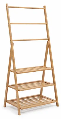 Zdjęcie produktu dla Regał bambusowy, 53 x 30 x 153 cm