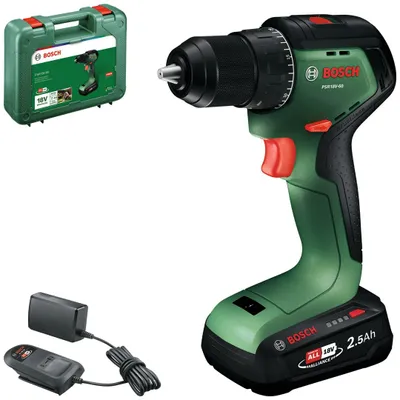 Obrázok produktu pre Akumulátorová vŕtačka/skrutkovačka PSR18V-60, 1x akumulátor PBA 18V 2.5Ah