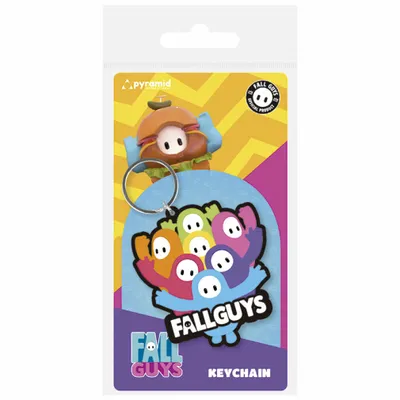 Produktbild von Fall Guys Schlü sselanhä nger Farben 6 cm