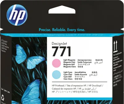 Produktbild von HP 771 - Hellmagentafarben, hell Cyan - Druckkopf