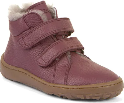 Produktbild von Froddo Barefoot Winter Furry Bordeaux Größe EU 34