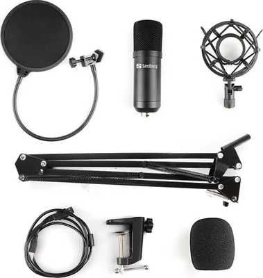 Immagine prodotto di Sandberg - Set di microfoni USB Streamer