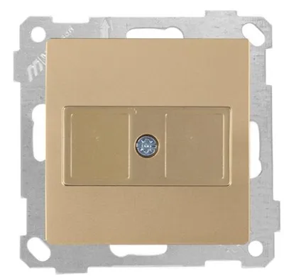 Produktbild von Blindabdeckung Gold Optik – Unterputz IP20 für Innen – CANDELA