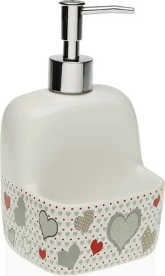 Immagine prodotto di Dosatore di sapone in Vetroceramica Versa Sweet (9,4 x 17,8 x 10,5 cm)
